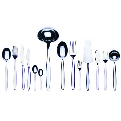 Immagina Flatware Set (Configuration S) - 113 Pieces - Stainless Steel