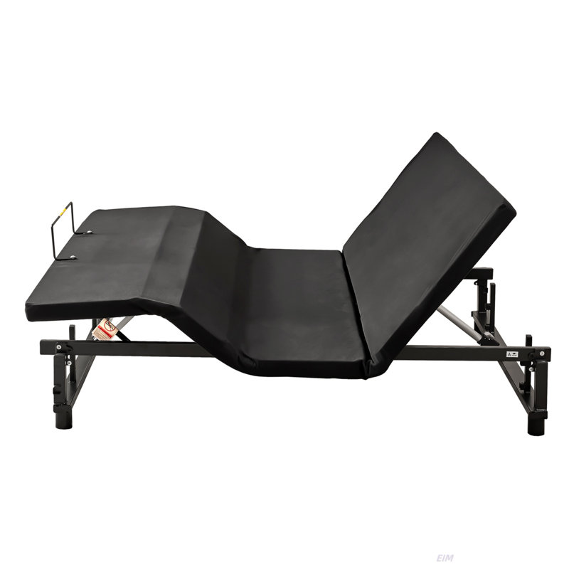 Adjustable Bed Base Frame Head And Foot Incline Quiet Motor Twin XL Size Zero Gravity (Bed), Queen