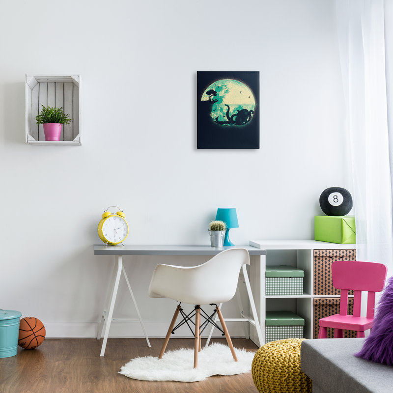 Pêche pieuvre géante sur toile, 20" H x 16" W x 1.5" D