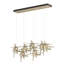 Tura 7-Light Glass Rectangular Pendant-79320072-71882329-71882335