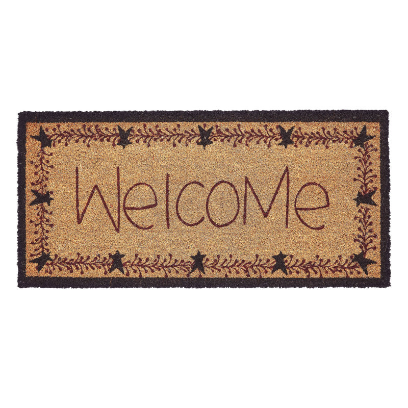 Davontre Non-Slip Indoor Doormat, 17" W x 36" L
