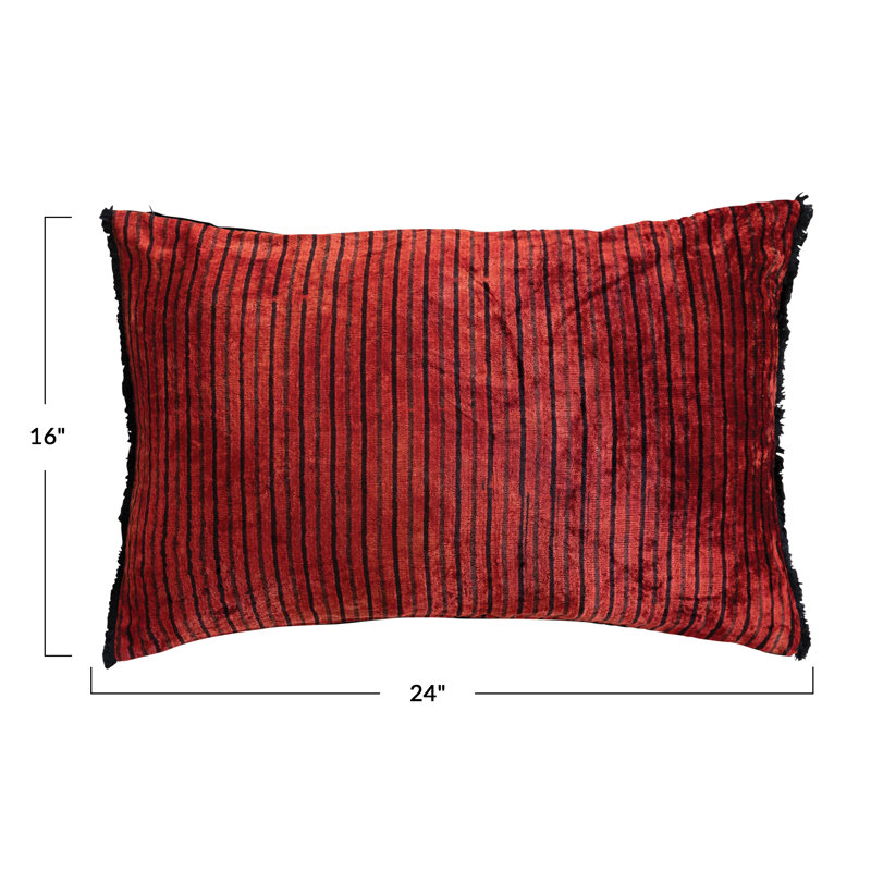 Coussin en velours