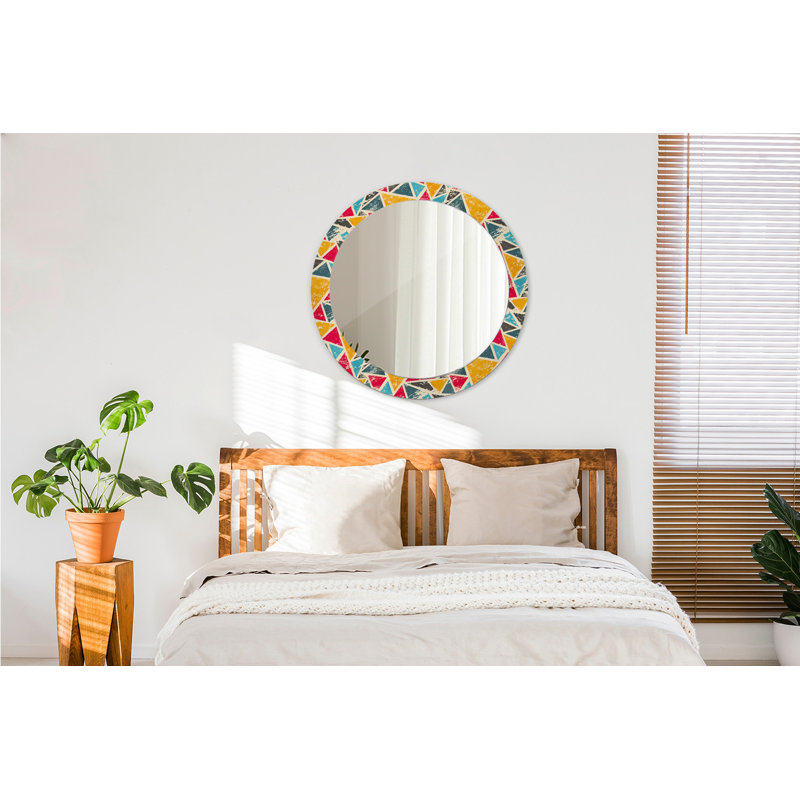 Huldar Glass Flat Wall Mirror