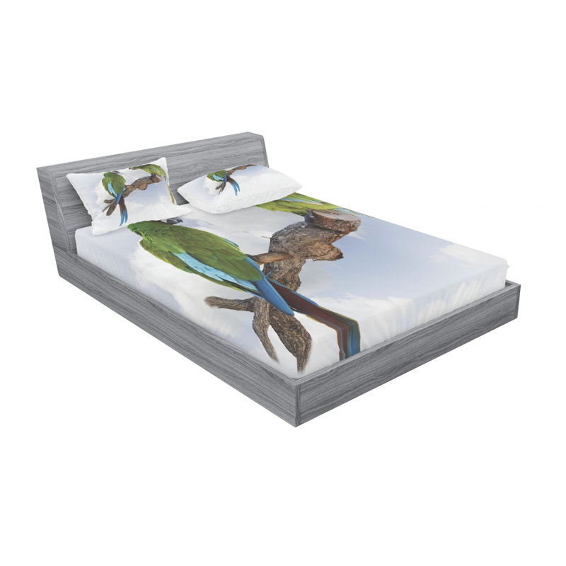 Microfiber Sheet Set, Full Sheet Set with Fitted Sheet