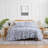 Khari Oversized Down Alternative Comforter Set with shams by Southshore Fine Linens-102539989-102539990