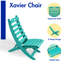 Chaise Adirondack pliante en plastique Alexeya-913834905