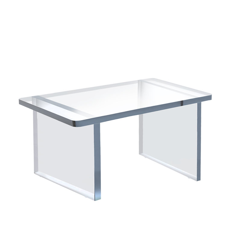 Clear Acrylic Desktop Monitor Stand with 38.5 kg Load Capacity