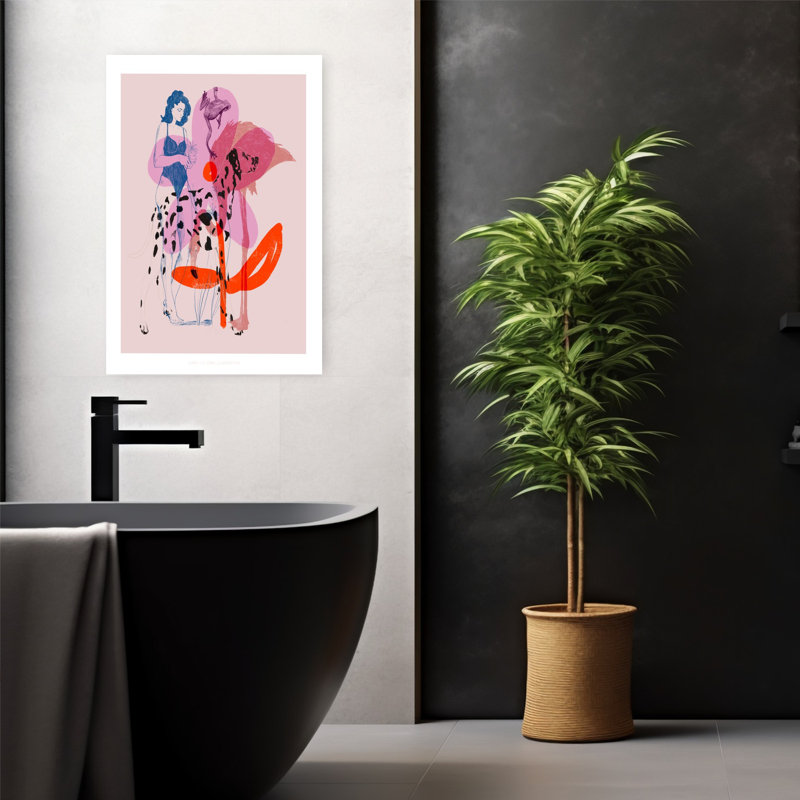 Art contemporain, art contemporain abstrait, H 24 po x l 16 po