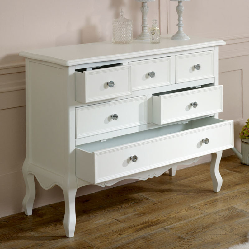 Mosher 100cm W 6 - Drawer Chest of Drawers