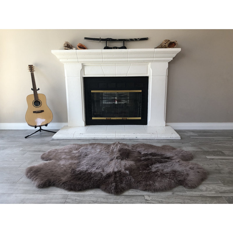 Amaranta Performance Sheepskin Indoor Rug, Novelty 3'6" x 5'6"