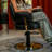 MONCLER Styling Chair (Black/Gold)