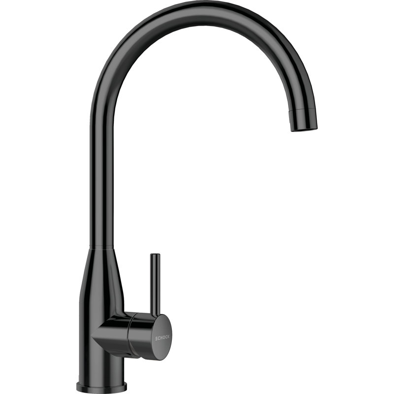 Schock Single Lever Monobloc Tap, Gunmetal