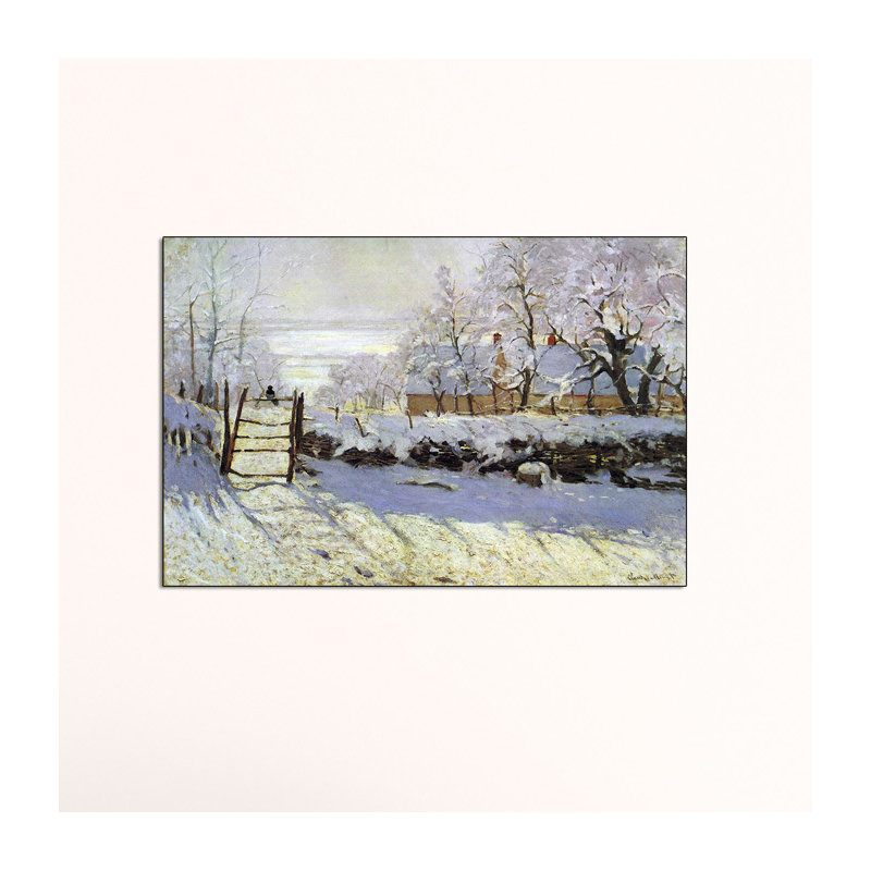 Claude Monet - Wrapped Canvas Painting, 60cm H x 90cm W x 1.8cm D