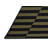 Machine Washable Horizontal Stripes Black Area Rug-135424728