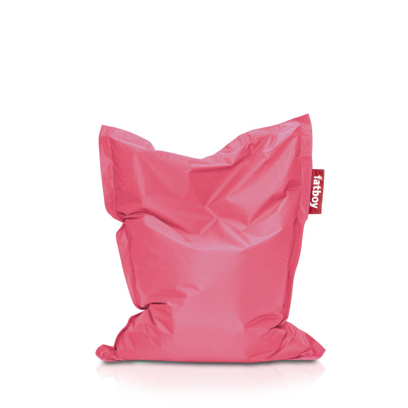 Medium Dark Gray Nylon Bean Bag Chair