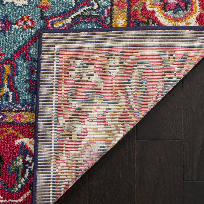 Blanken Oriental Area Rug, Rectangle 61 x 91 cm
