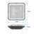 Luxrite Slim LED Garage Canopy Light, 3CCT, Selectable 60/80/100W, Up to 12000LM, 155° Beam, IP65 Waterproof, 120-277V, Dimmable, UL Listed, DLC