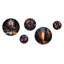 Décoration murale Empire en métal Tilt Shift in the Night Lights I - City New York