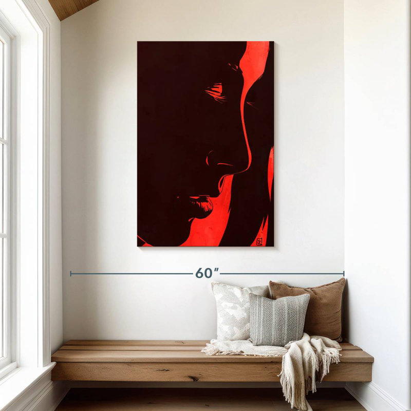 Leisha Breathe Calmly, 45" H x 30" W