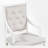Bowlds Retro 5-piece Dining Set Extendable Round Table and 4 Chairs,Round Table Top with Leaf,dining table set,dining room set-693217195-693217193