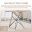 Table de salle à manger ronde, petite table de cuisine ronde avec pieds en métal-129215497
