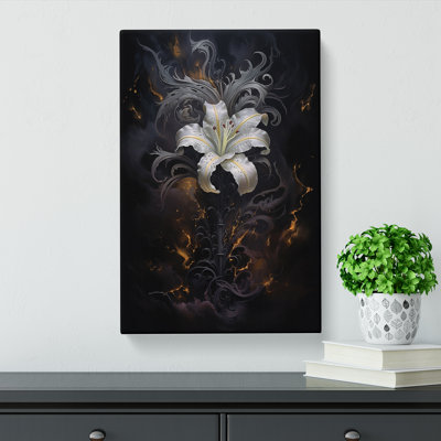 Lily Flower Gothic - Print