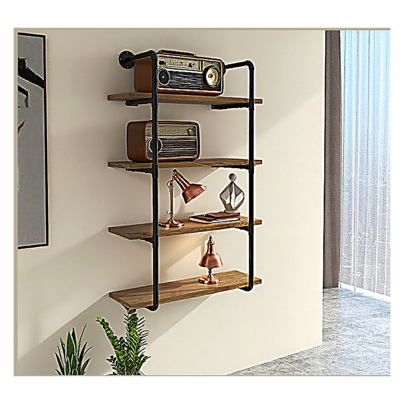 Bibliothèque murale flottante Rack