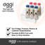 Bacs de rangement pour garde-manger profonds Oggi de 8 po - (ensemble de 6) Oggi Neat