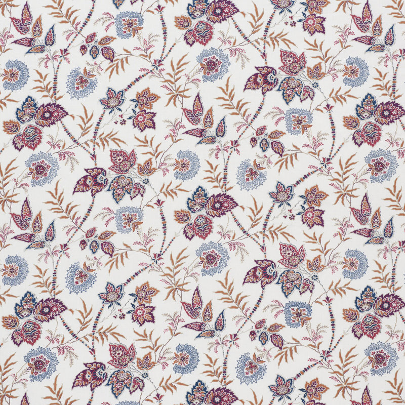 Tissu vigne empereur, Aubergine
