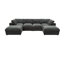 Corduroy U-Shaped Sectional-115253206