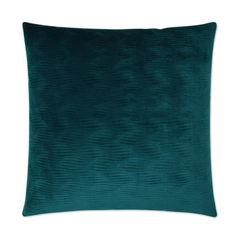 Stream Pillow Cover & Insert, Teal, Square 20"