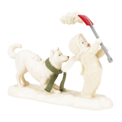 Figurine Snowbabies Christmas Jubilee Two Can Play