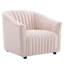 Fauteuil capitonné en velours Modway Annonce Performance-947194921
