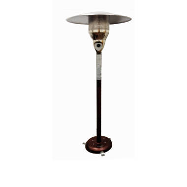 Arlmont u0026 Co. Michels 41000 BTU Natural Gas Standing Patio Heater u0026 Reviews  - Wayfair Canada