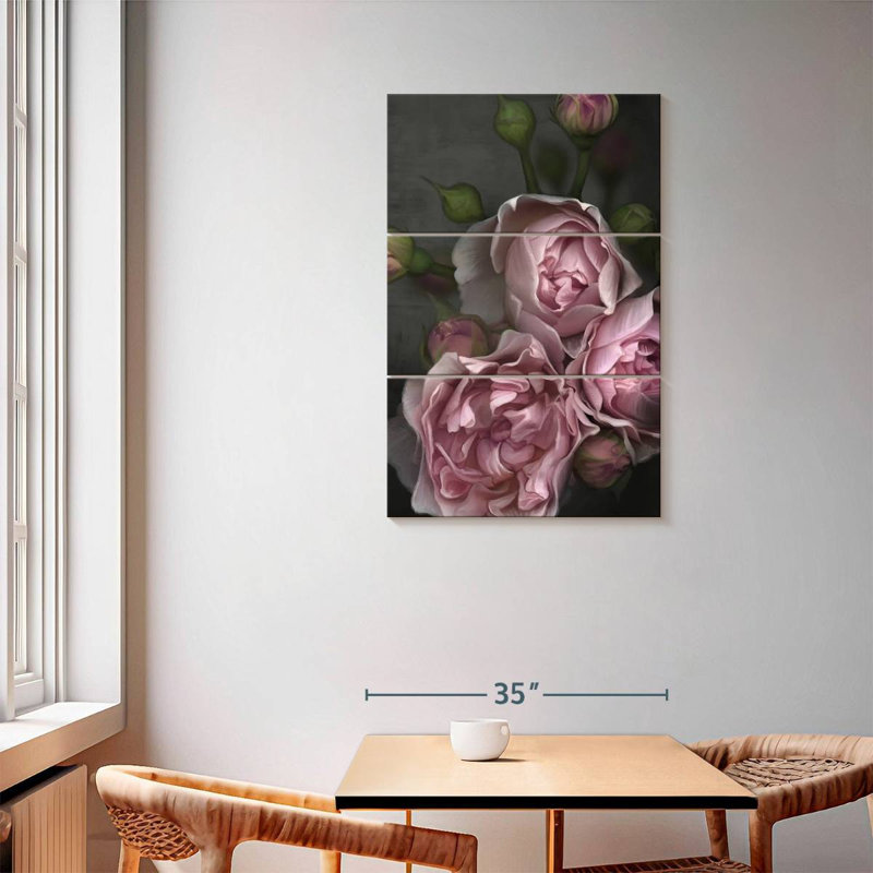 Bouquet de pivoines roses Harnek, H 57 po x l 36 po