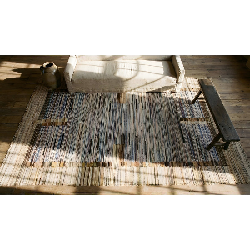 Tapis tissé à plat Antique Native American