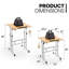Bureau pour ordinateur portable Oziel-1637158814