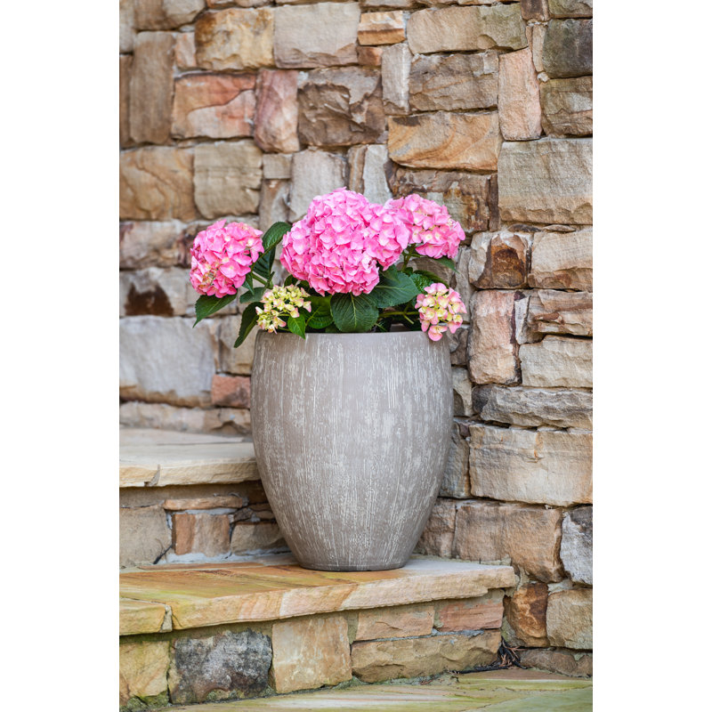 12.6" Kai Blow Mold Planter, 2-pack