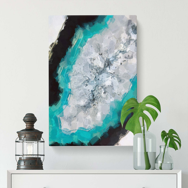 Friends In Abstract - Wrapped Canvas, 76cm H x 50cm W x 3cm D