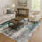 Premium Machine Washable Mouton Abstract Rug-894204488