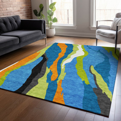 Tapis intérieur / extérieur lavable Petala 