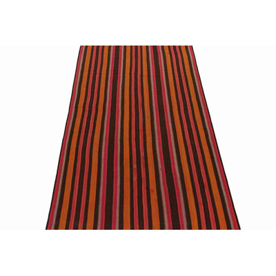 Kilim & Flat Weave Hand Woven Wool Area Rug