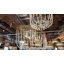 Voliere 1-Lt Crystal Wall Sconce - Matte Black