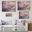 Pastel Lilac Dreams - lilas, art mural sur bois de pin naturel-1248060537