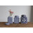 Decorative Square Ceramic Ginger Jar with Lid-1035544940