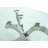 Harber Glass Top Metal Base Dining Table