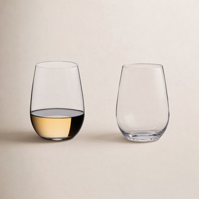 O Wine Tumbler Crystal White Wine Glass