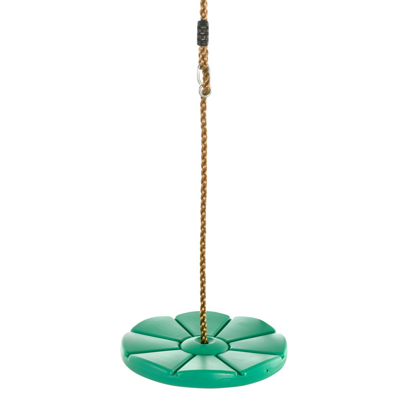 Machrus Swingan DIY Swing Set Kit - With Belt Swing, Trapeze Bar, Disc Swing And Standing Swing, Green