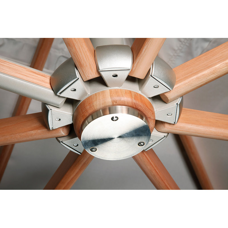 Napoli Square Cantilever Umbrella, 124" W x 157" D