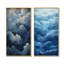 Ensemble de 2 décorations murales Coastal Wave-1322199762-1322199769